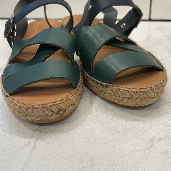 Anthropologie Naguisa Sandals Women Mediterranean Fisherman Espadrille 40 US 9.5 - Picture 15 of 16